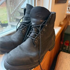 Timberland Men's Dark Leather Boots